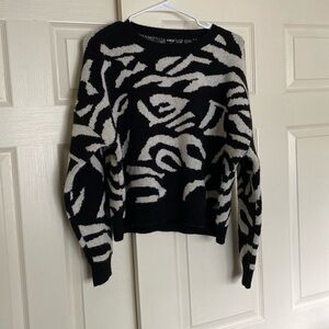 Black and White sweater